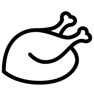 Замороженные продукты  из мяса