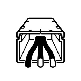 Cable channels