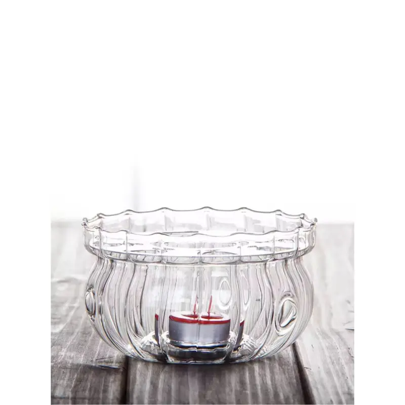 GLASS WARE GW-0015 | Çaýdanlyk üçin çüýşe stend 14.9x5 sm