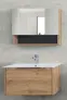 LINE ART Turkiye MDF 60*40 DARK GREY | Ванный комплект влагостойкий МДФ