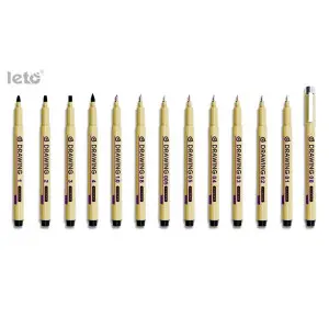 Leto LT-112-12 | Набор маркеров 12 цветов быстросохнущие
