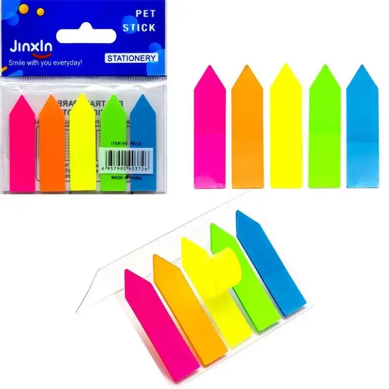 Jia Te 00-00005533 | Sticky Note Tabs 5 Colors