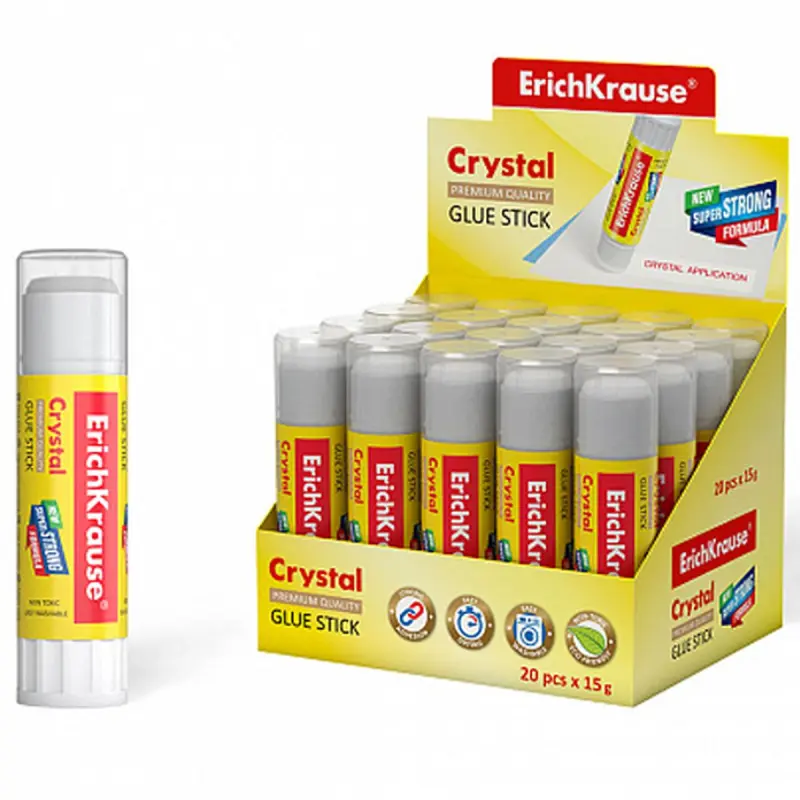 ErichKrause BK-00093941 | Stationery Glue Crystal Clear 15g