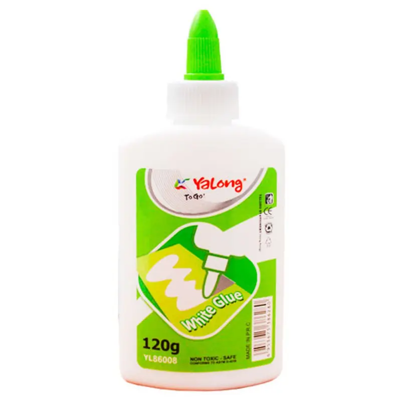 Yalong YL86008 | Клей ПВА 120 г для офиса, школы и упаковки