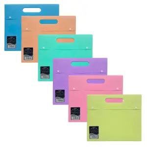 Tramix 5526FC | Папка на кнопке А4 Прочный полипропилен