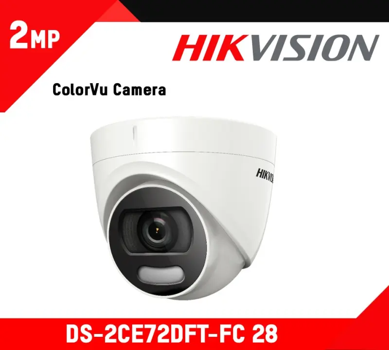 HIKVISION DS-2CE72DFT-FC28 | Turbo HD kamera 2MP ColorVu 2.8mm linza