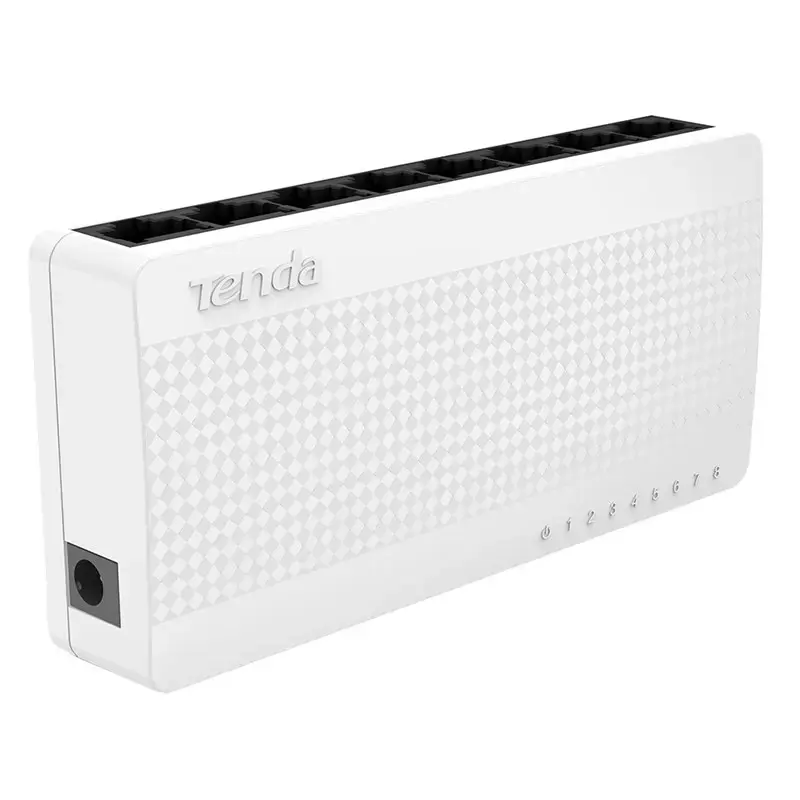 Tenda | 8-Port Fast Ethernet Switche Kiçi Plug-and-Play