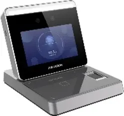 HIKVISION DS-K1F600U-D6E-F | Biometrik registrasiýa terminaly goşa kamera bilen