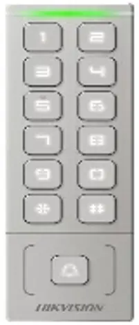 HIKVISION DS-K1T809EX | Aýratyn giriş paneli, IP65, açyk, metal