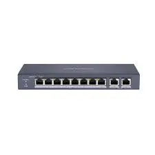 HIKVISION DS-3E0110MP-E/M | PoE-коммутатор 8 портов, неуправляемый, 60 Вт