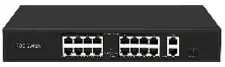 HIKVISION LS901-AF-1621GS | PoE Switç 16 Port + 2 Uplink Gb + 1 SFP Gb