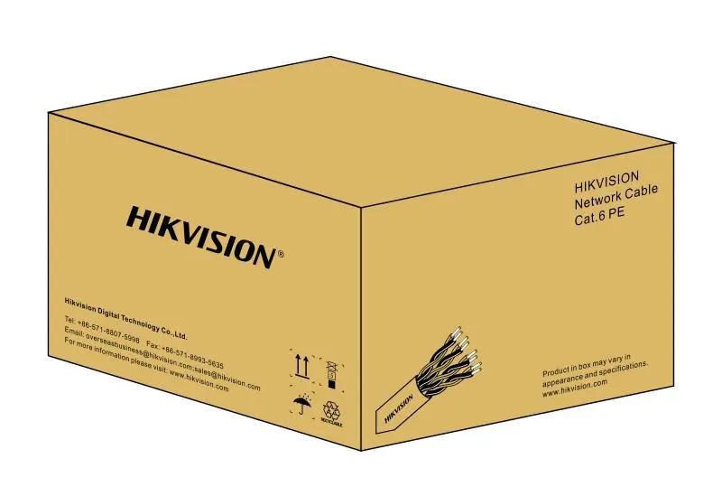 HIKVISION DS-1LN6AFPSL4 | CAT6 S/FTP Outdoor Copper Cable 305 m LSZH