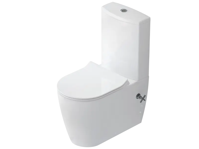 Idevit SETK3104-0317-001-1-6202 | Floor-Standing Toilet-Bidet Ultra-Slim Seat