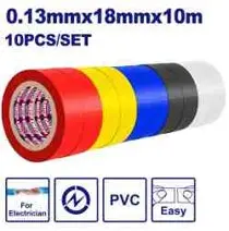 Emtop EMPN1023 | Izolýasiýa lentasy toplumy 10 sany 10 m