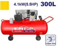 Emtop EACPB50303 | Air Compressor 300L 4.1kW