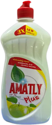 Amatly 4833003051559 | Dishwashing Liquid 500g Apple Scent