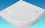 ALICA Türkiýe | Duş poddony akril ak 90x90 sm
