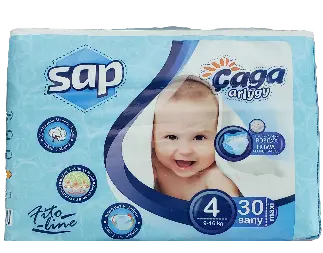 SAP 4833008100733 | Çagalar pamperleri 4 ölçeg 30 sany bukja