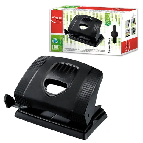 Maped Greenlogic E-452511 | Hole Punch 25 Sheet Capacity