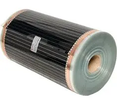 Electric, film heated floor, width 0.50 cm (1 roll - 75 m²) | 8819890330157