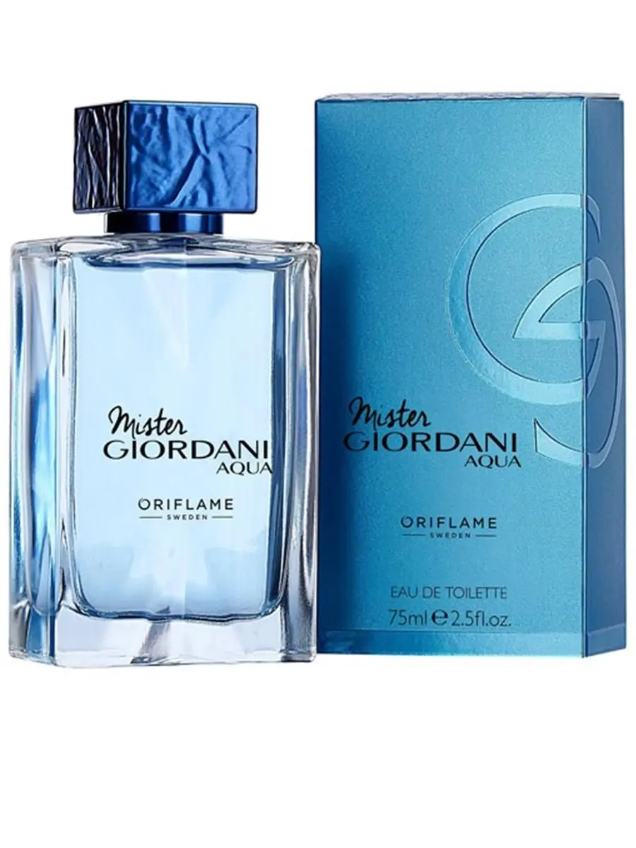 Oriflame 42837 | Erkekler üçin parfýumeriýa suwy  "GIORDANI AQUA" 75 ml
