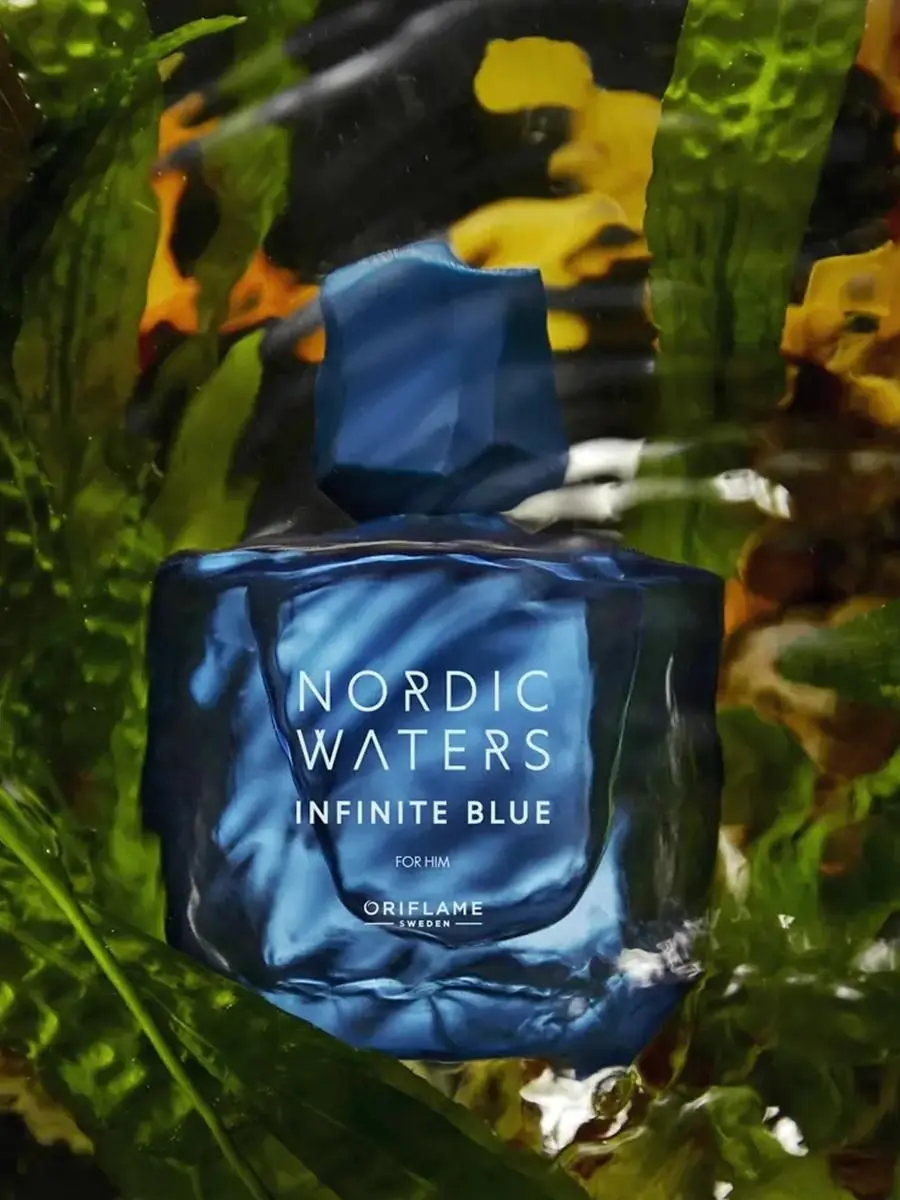 ORIFLAME 46064 | Erkekler üçin parfýumeriýa suwy «Nordic Waters Infinite Blue» 75 ml