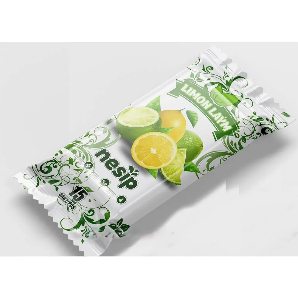 NESIP | Limon ysyly çygly salfetka 15 sany bukja