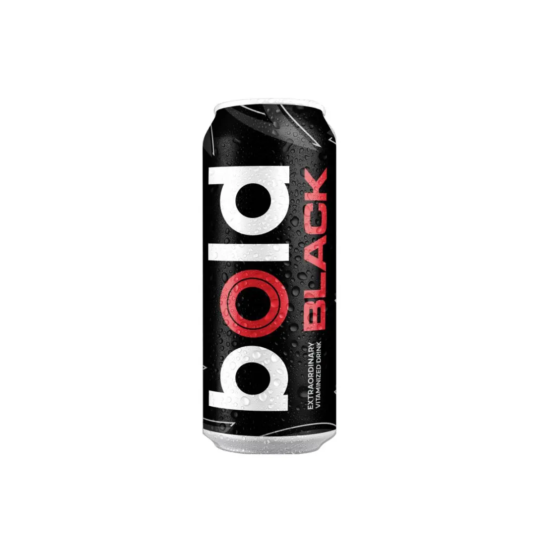 Bold | Witaminli içgi Black 500 ml banka blok (12 sany)
