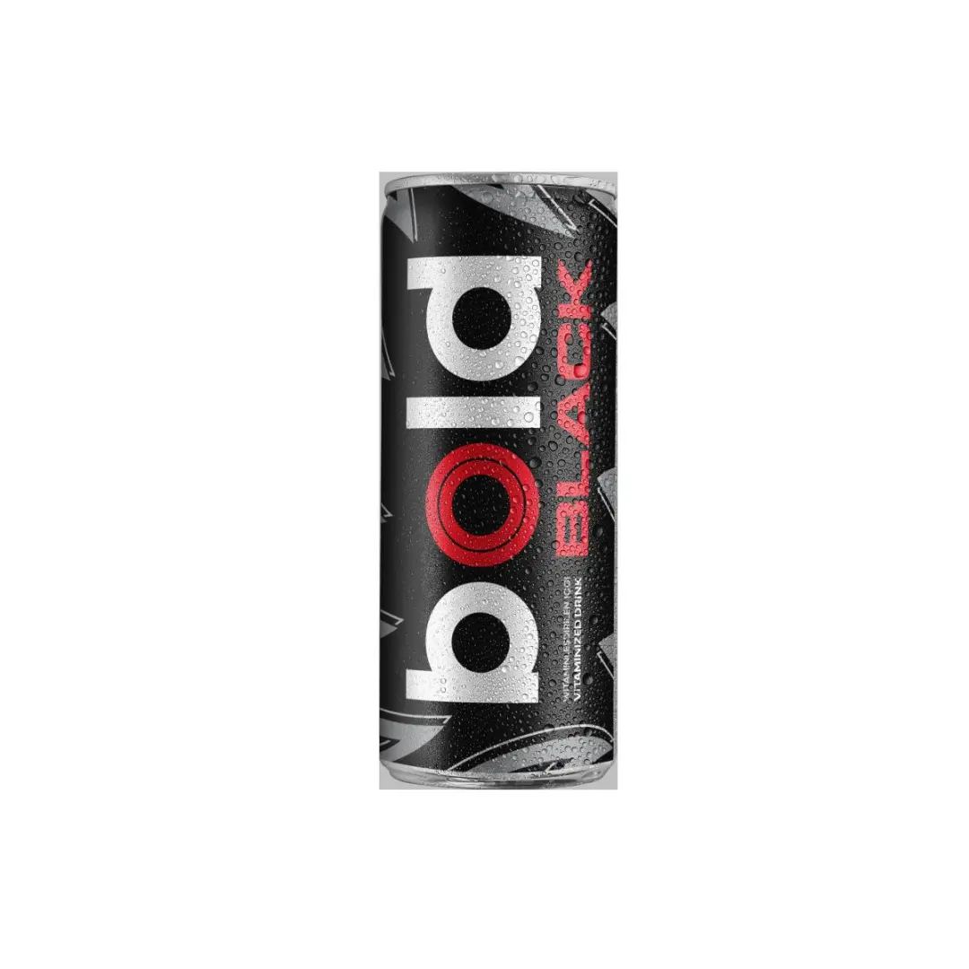Bold | Witaminli içgi Black 250 ml blok 24 sany