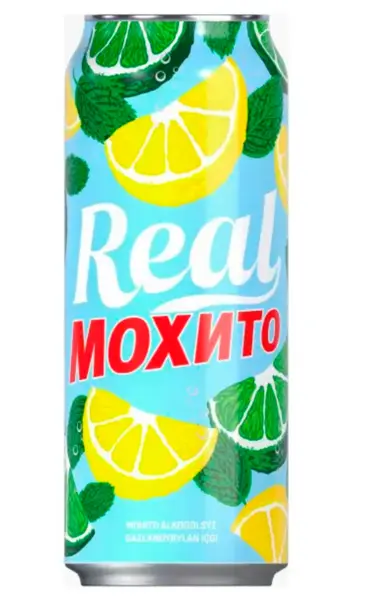 Real | Напиток Мохито Лимон Лайм 500 мл Блок