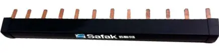 ŞAFAK S-TBR-1533 | 3P 100A şina 1,5mm 33sm 6 awtomat üçin