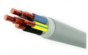 HASÇELİK HS.NYM 5x4mm² | Copper Power Cable NYM 5 Core