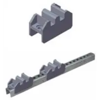 IRTU İRTPS1007 | Plastik Tarak Izolýator 1x2F 10mm