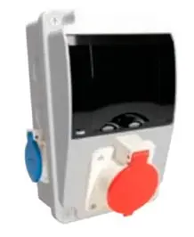 MUTLUSAN 010 104 000180 | Distribution Board with 3x25A & 1x16A(2) Sockets