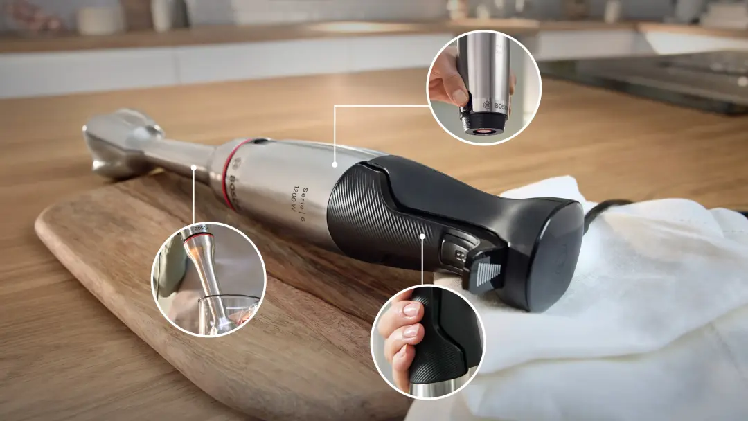 Bosch MSM6M821 | El blenderi 1000W poslamaýan polat