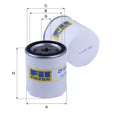 FİL FİLTRE OIL FILTER ZP 557 1*24