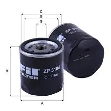 FİL FİLTRE OIL FILTER ZP 3184