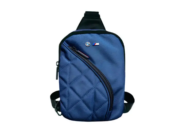 BMW CBODYBMWNAVY | Çeňňekli sumka PU deri karbon gök