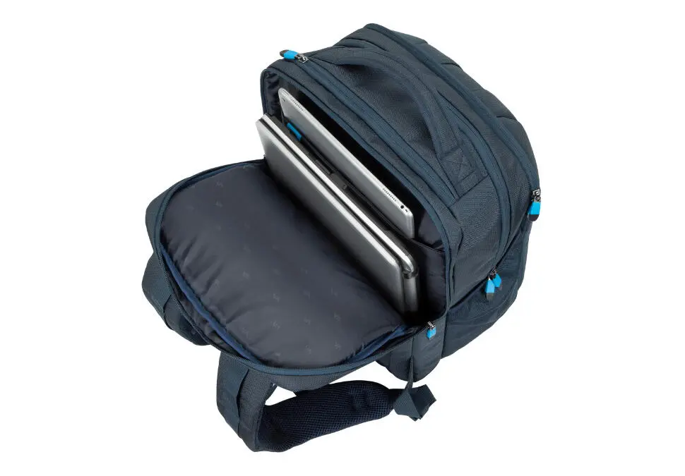 RIVACASE 7861 | Noutbuk sumkasy 17.3" suwa durnukly gara-gök