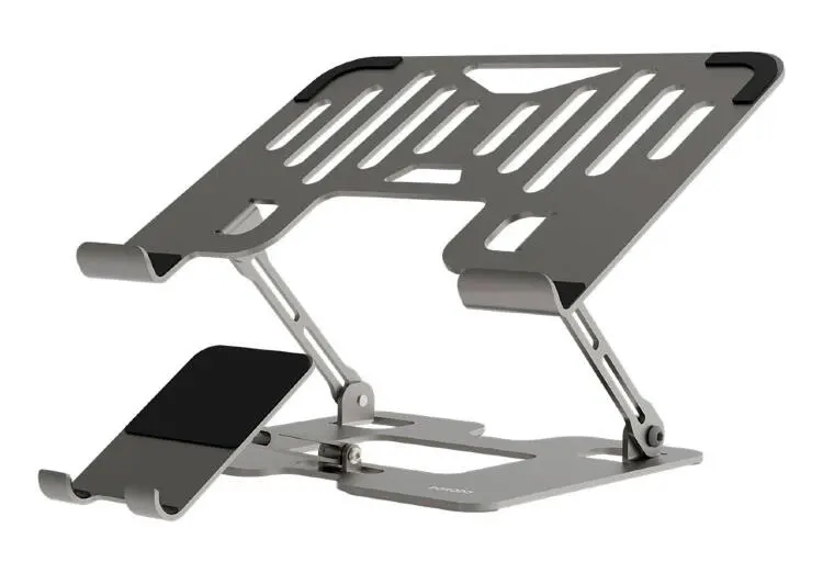 Porodo STANDPORPDHSM09SL | Noutbuk Stendi Bukulýan Alýumin Kümüş