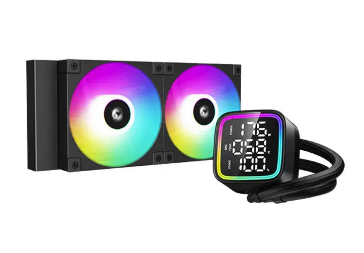 DEEPCOOL LD240 | Жидкостная система охлаждения CPU 240 мм RGB 2 вентилятора