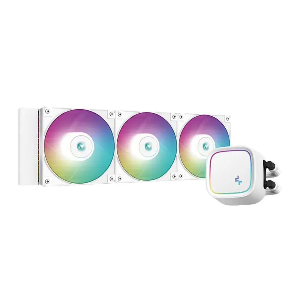 DEEPCOOL LCDCLE700WH | CPU Liquid Cooling System 360mm RGB White