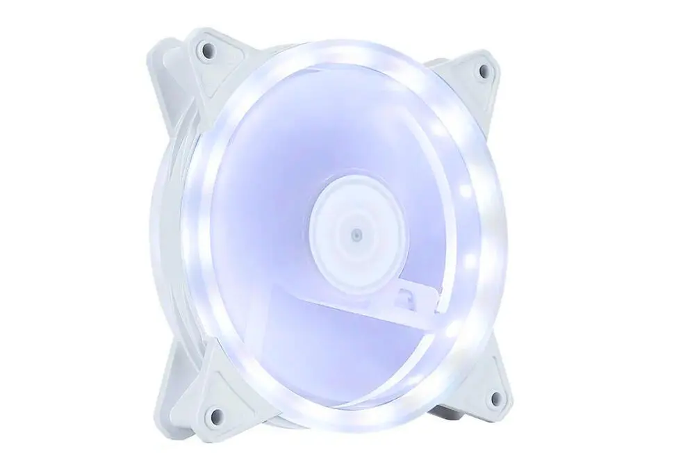 OEM FUN120MMWHT | Case Cooler 120mm 4-Pin White LED