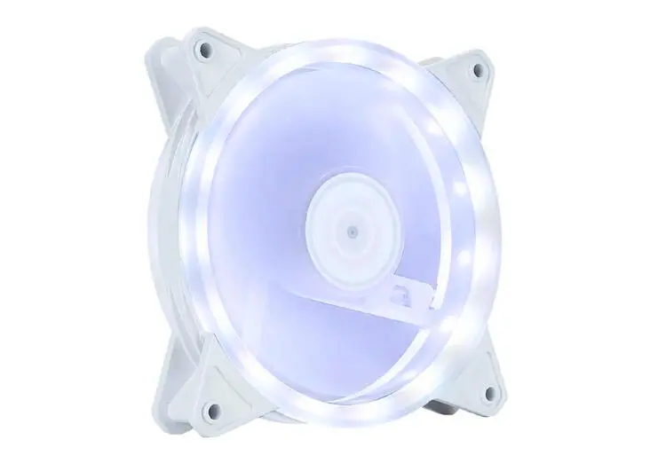 OEM FUN120MMWHT | Case Cooler 120mm 4-Pin White LED