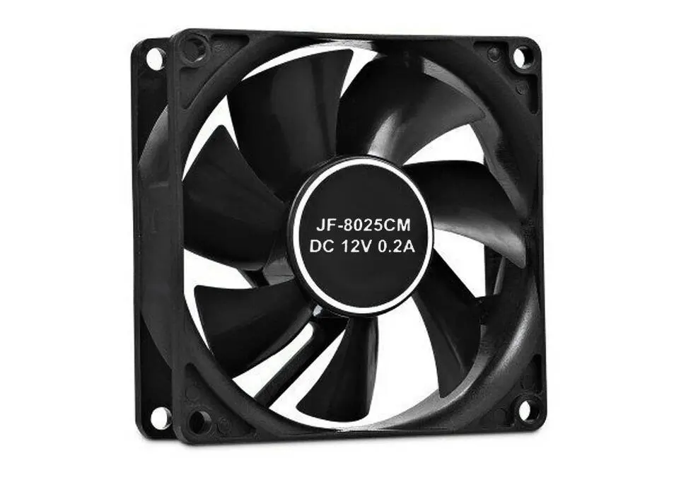 OEM FUN80MMBLK | Кулер для корпуса 80мм 4-pin Черный