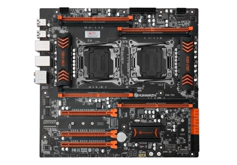 HUANANZHI X99-F8D | Serwer anakarty 2x Xeon E5 2686V4 36 ýadro DDR4