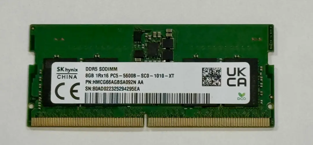 SK Hynix RAMHYN8GB5600 | DDR5 RAM 8GB 5600MHz