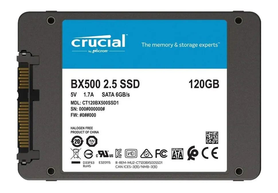 Crucial BX500 CT240BX500SSD1 | SSD 2.5 dýuým SATA 240GB