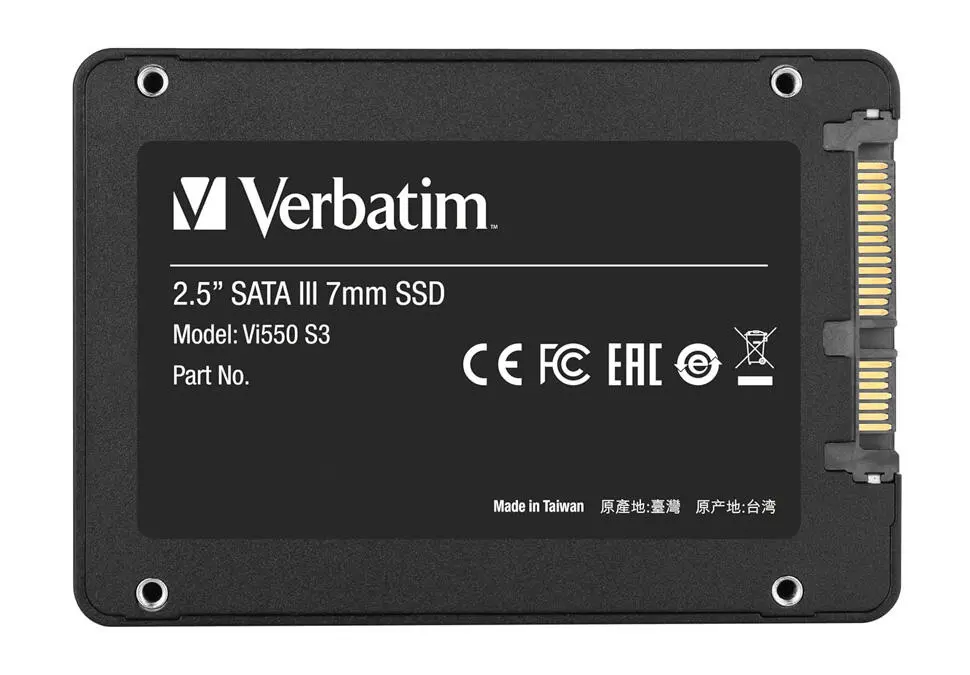 Verbatim VI550 SSDV1TVI550 | SSD 2.5" SATA 1ТБ Высокая скорость 3D NAND