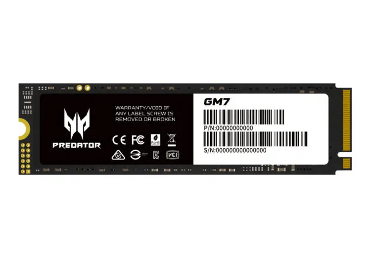 ACER SSDAC2TBGM7 | SSD M.2 NVMe Gen 4.0 2TB 7200MB/s